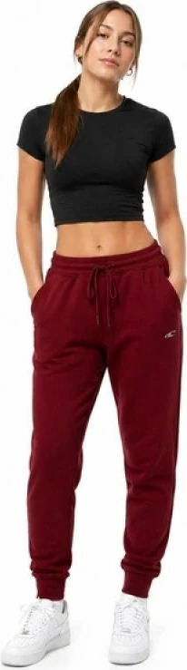 Pantallona sportive për femra O'Neill Freak Jogger, burgundy