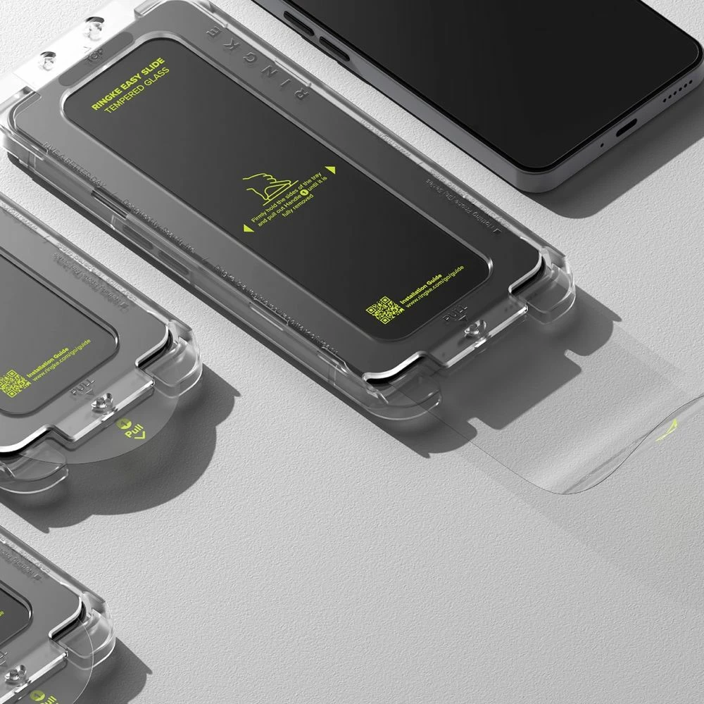 Xham mbrojtës Ringke Easy Slide për Nothing Phone 3A / 3A Pro, 2 copë, Transparent