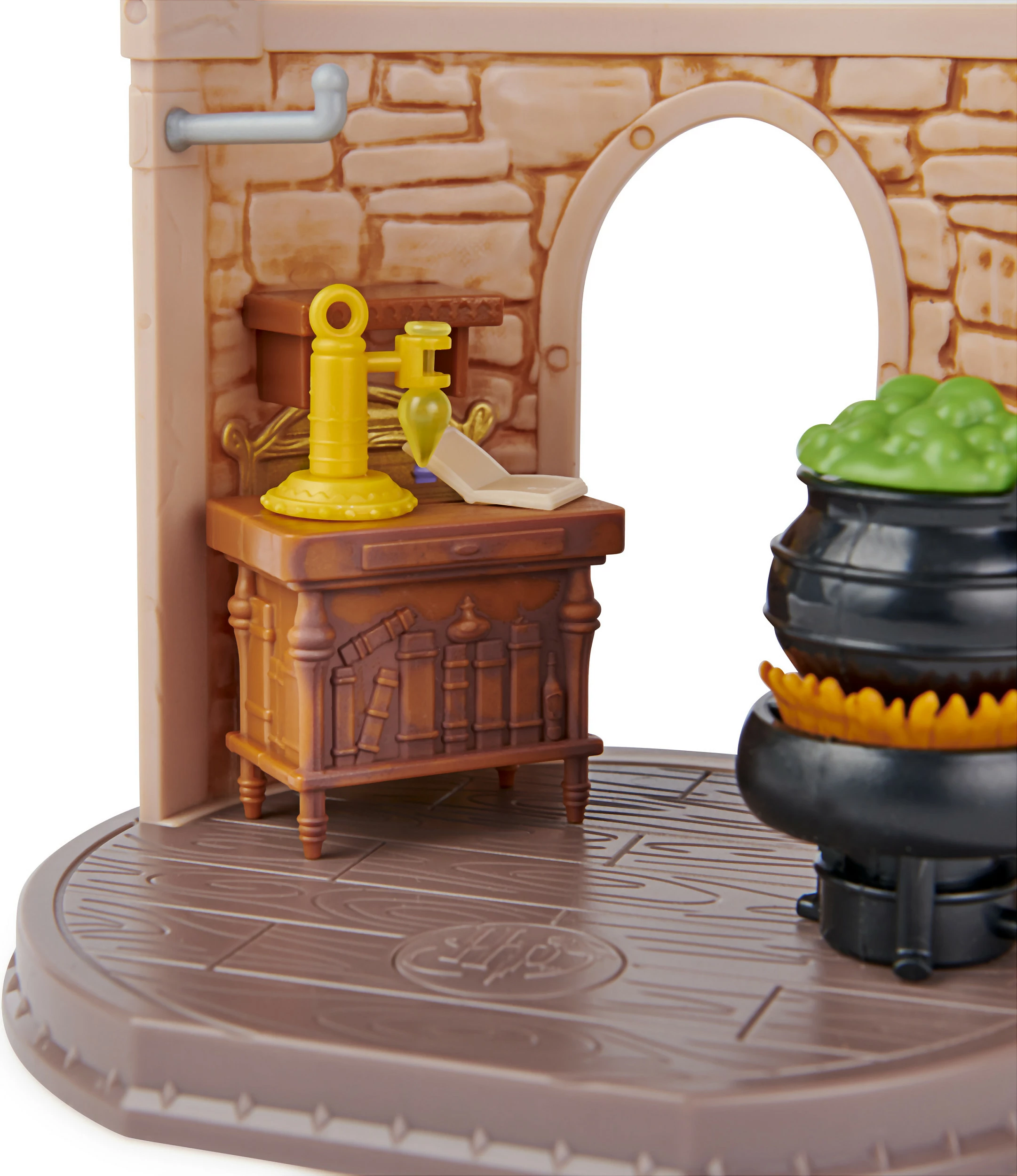 Set lodrash SPIN MASTER Wizarding World Harry Potter Magical Minis Potions Classroom, figurë Harry Potter 3", multikolor