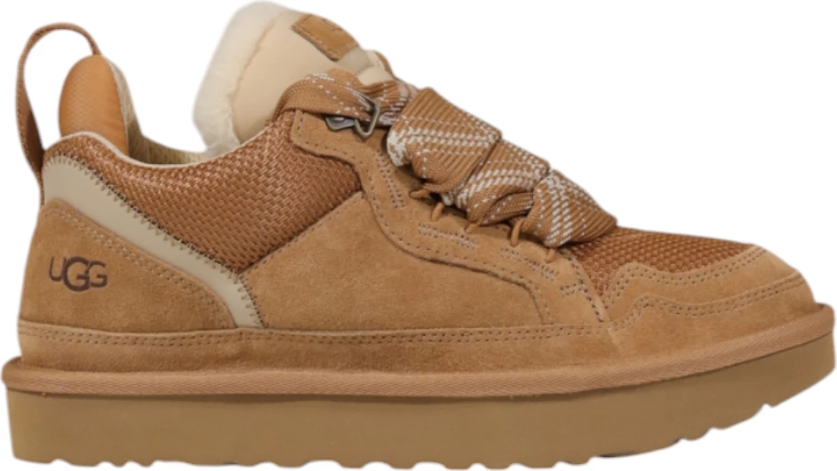 Atlete për femra UGG Lowmel 1144032, bezhë e errët