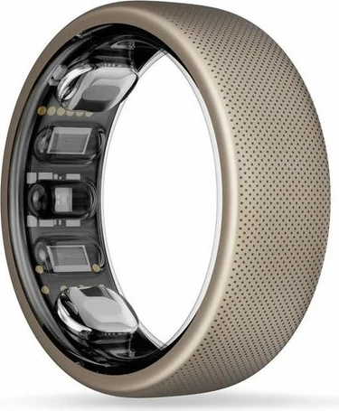 Unazë smart AMAZFIT Helio Ring W2321GL1N, madhësi 8, titanium, titan