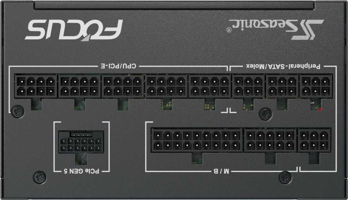 Furnizues me rrymë Sea Sonic Focus-GX-1000, ATX 3.1, 80+ Gold