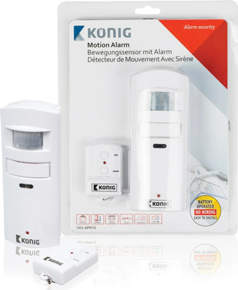 Alarm ne form te senzorit te lëvizjes nga firma Konig 