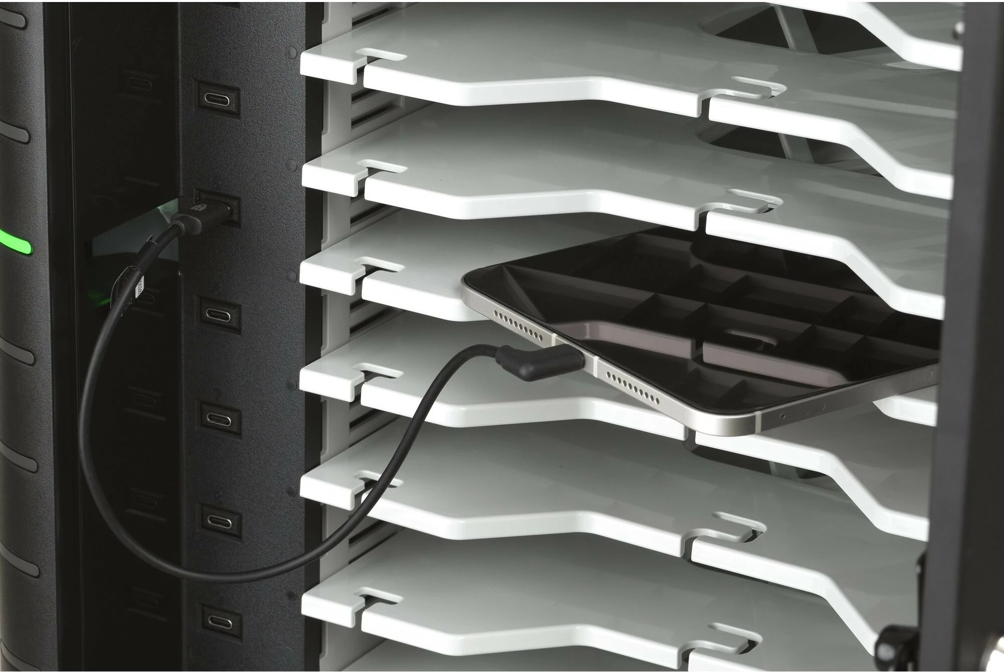 Kabllo karikimi Kensington USB-C, set 10 copë, e zezë