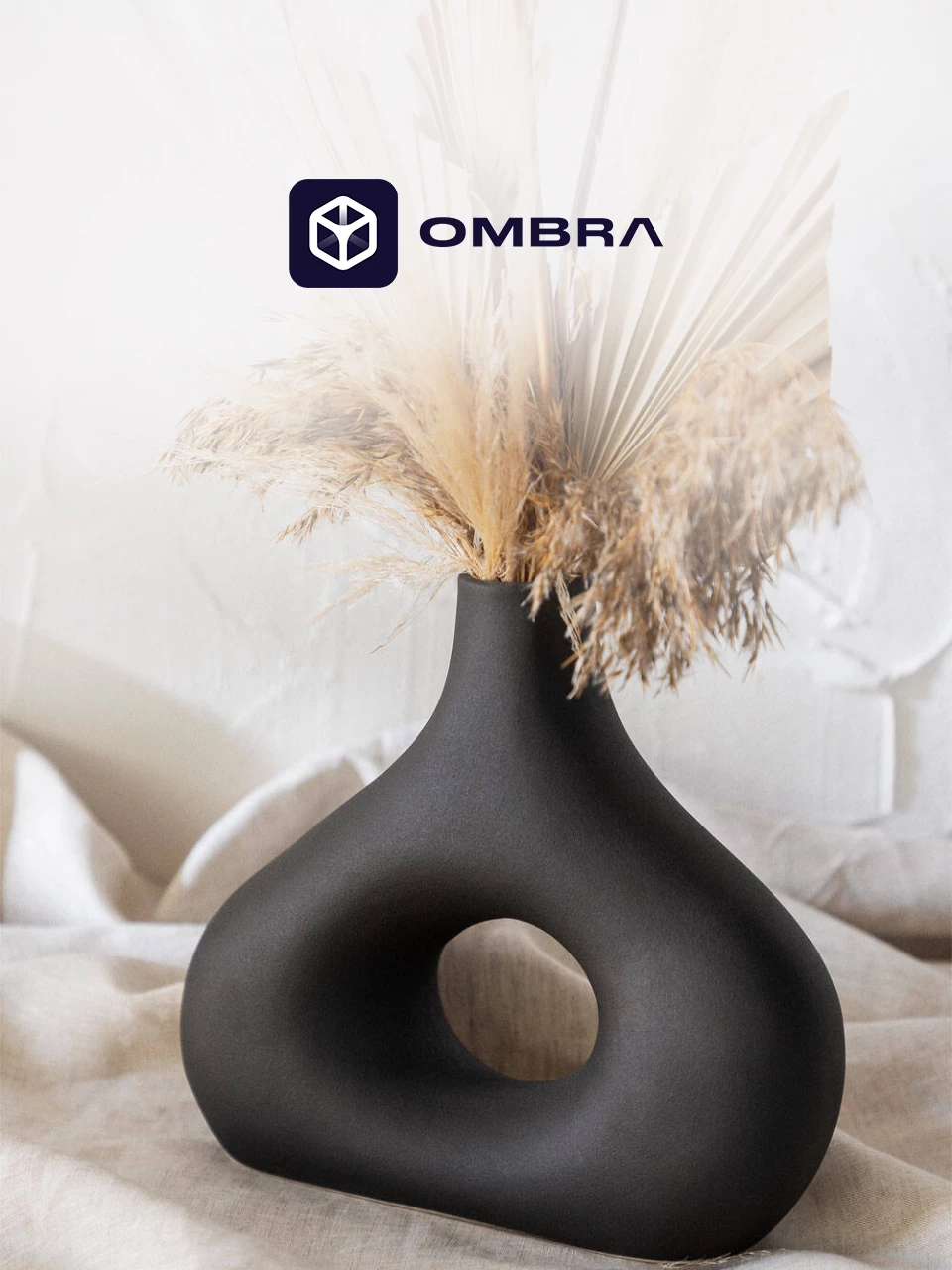 Vazo Dekorative dhe Kreative, e zezë