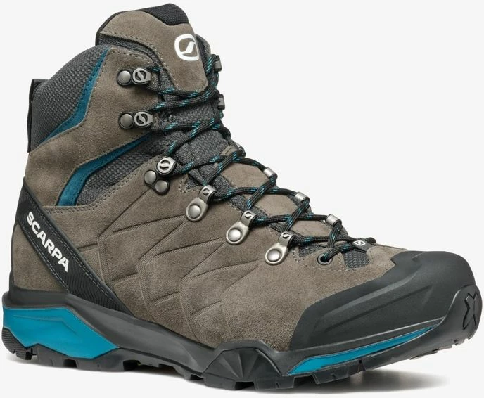 Atlete outdoor Scarpa zg trek gtx, titanium/blu, 45.5