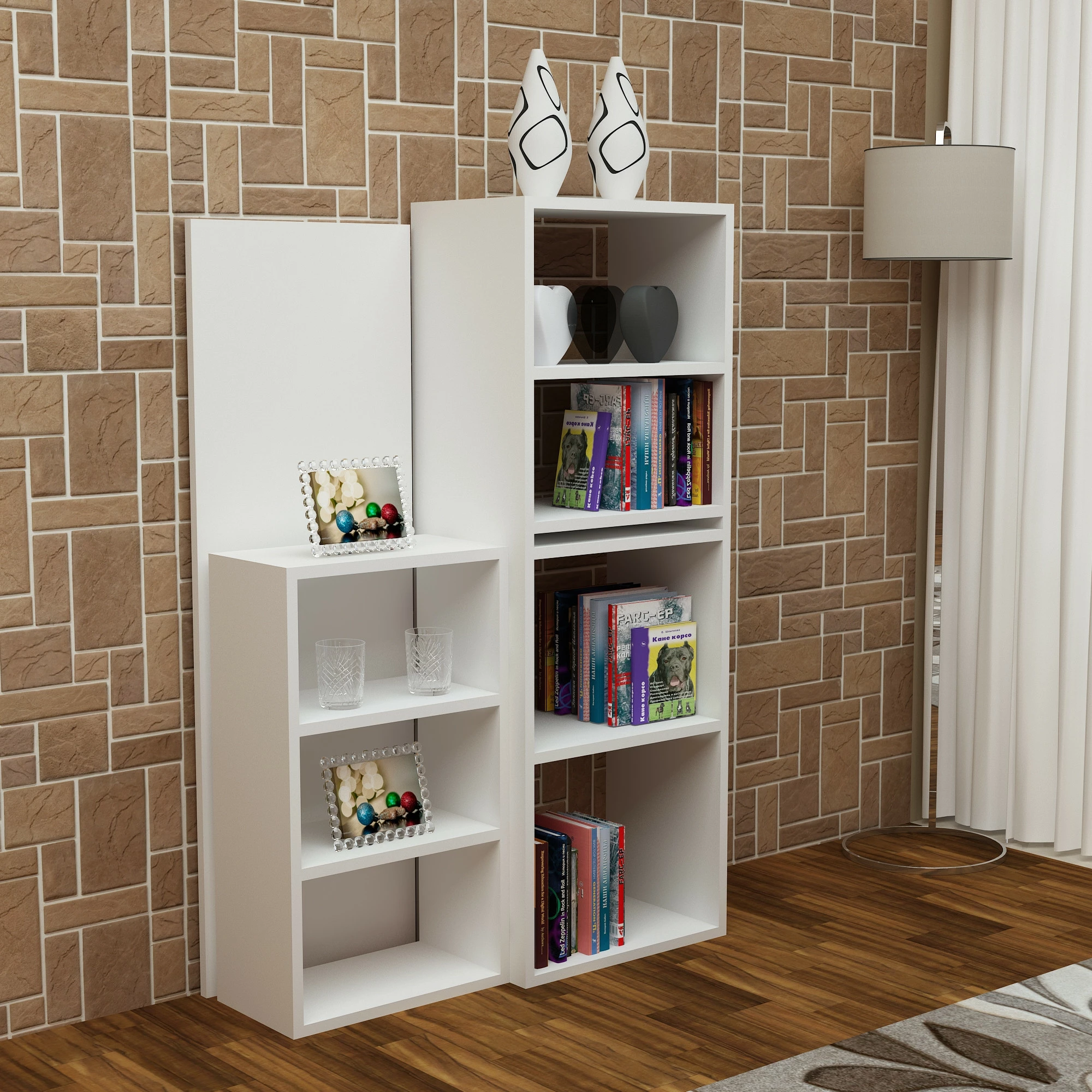 Tavolinë studimi Hanah Home, Last, e bardhë