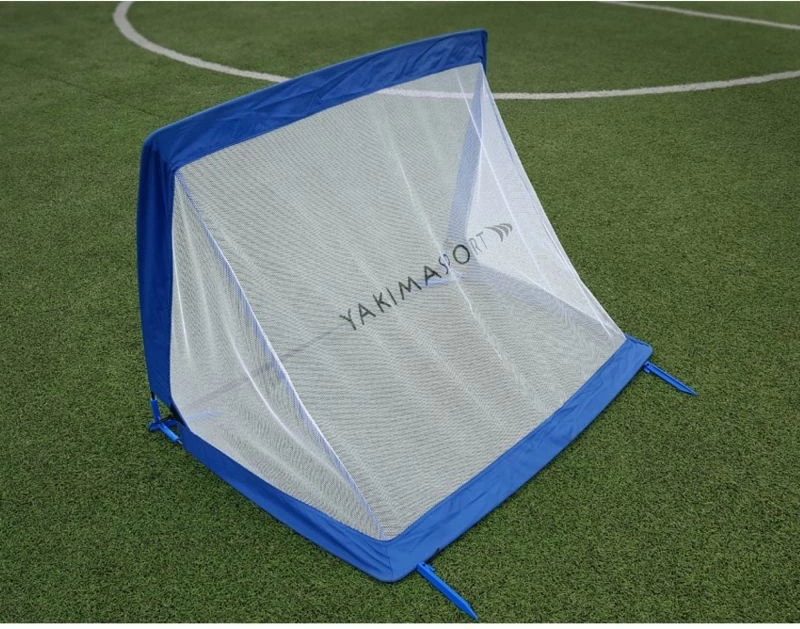 Porta pop-up futbolli Yakima 100272, set 2 copë, kaltër