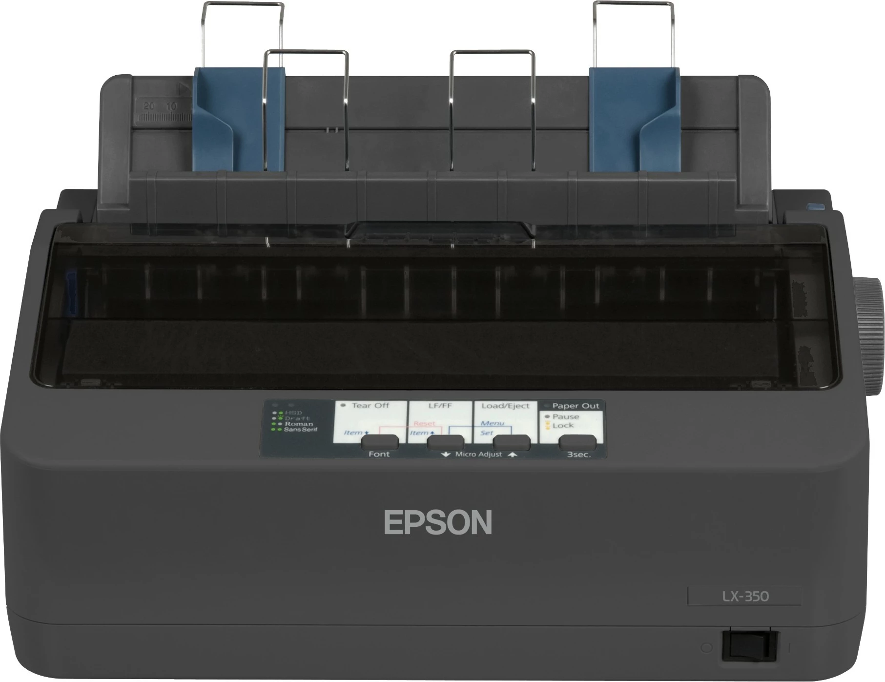 Printer Epson LX-350, 9-pin, 128KB, 357cps, 240x144 DPI