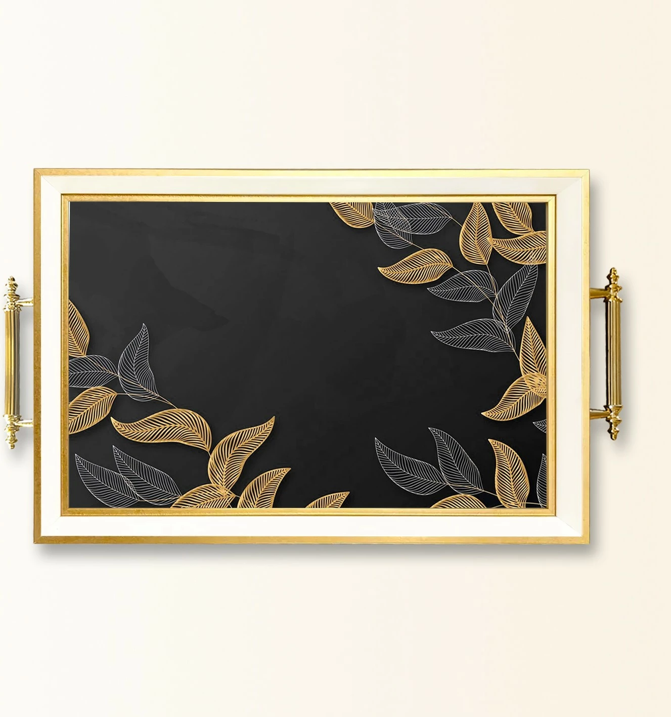 Tabaka xhami Aberto Design, shumëngjyrëshe, TPB9762, 50x29x3.5cm