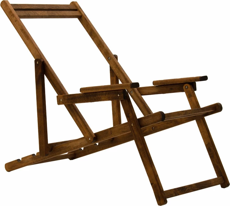 Shezlong Retto dru ahu ngjyrë arre