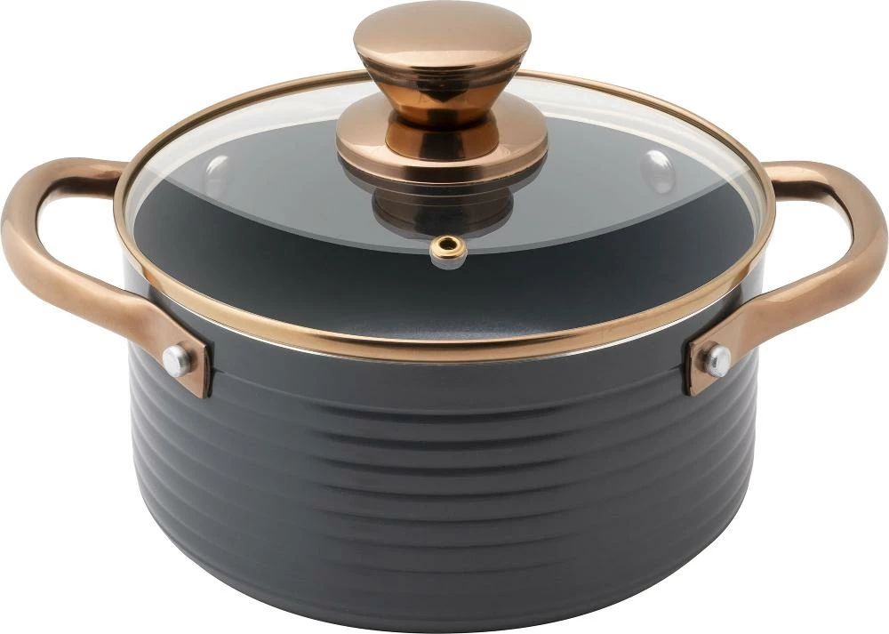 Tenxhere alumini Lamart LT1239 CASSEROLE W/LID 18 cm ORRO