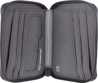 RFID Bi-Fold Wallet, Recycled, Grey