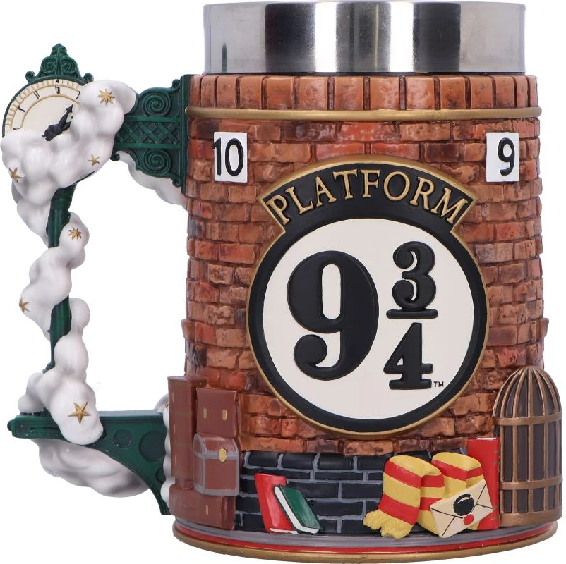 Filxhan koleksionist NEMESIS NOW Harry Potter Platform 9 ¾, 16 cm, me insert inox, në kuti dhurate