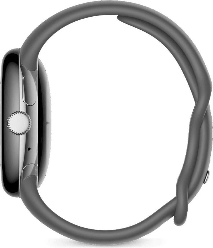 Smartwatch Google Pixel Watch 32GB, AMOLED, Wi-Fi, GPS, Polished Silver/Charcoal