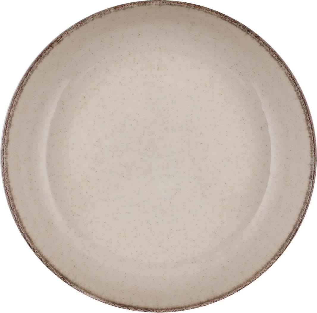 Set enësh për drekë (16 copë), Hermia Concept, MOD16Y2730P02, ngjyrë krem