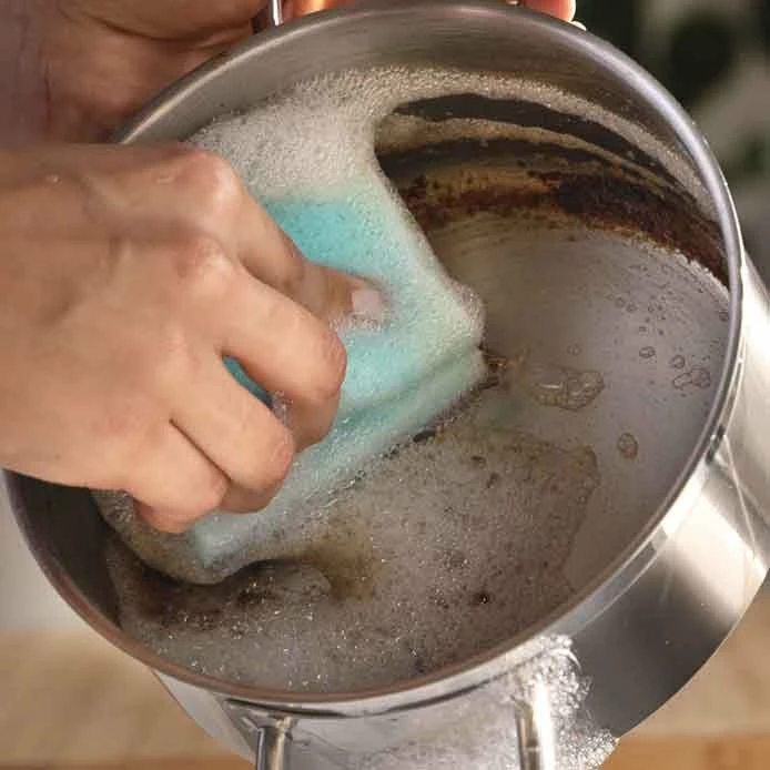 Sfungjer gërryes me enzima Vileda Pro Clean, 3 copë