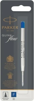 Mbushje stilolapsi PARKER Quinkflow, fine, ngjyrë kaltër, 1 copë