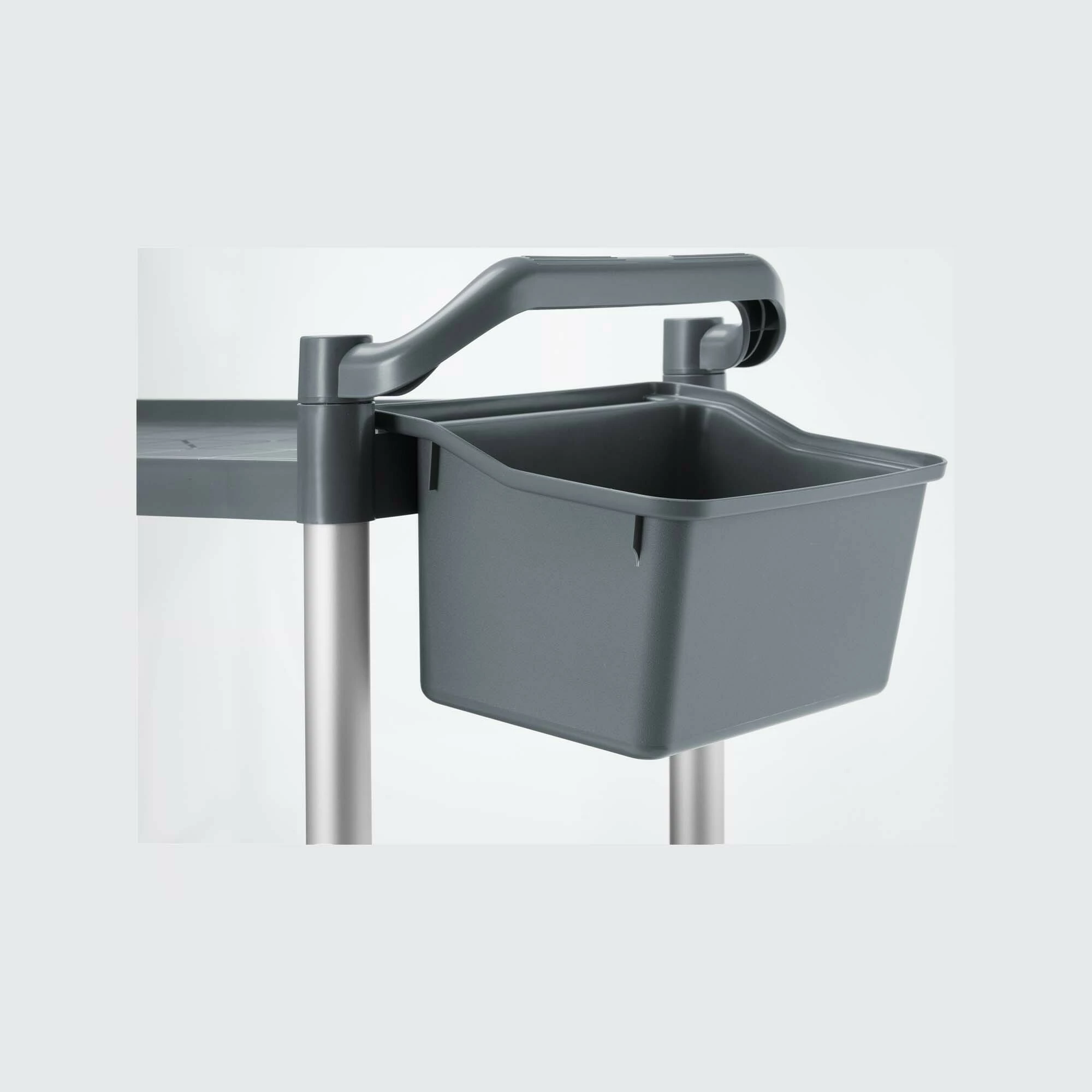 Enë takëmesh për karrocë shërbimi, Amerbox 816295, PP, 325x240x(H)180 mm, gri