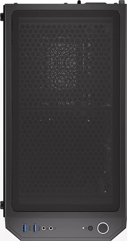 Kasë Endorfy Signum 300 Core EY2A004 Midi Tower ATX/Micro-ATX/Mini-ITX, xham i temperuar, pa PSU, e zezë