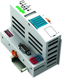 Modul komunikimi CANopen WAGO 750-348 ECO, 24V DC, D-Sub, IP20, gri