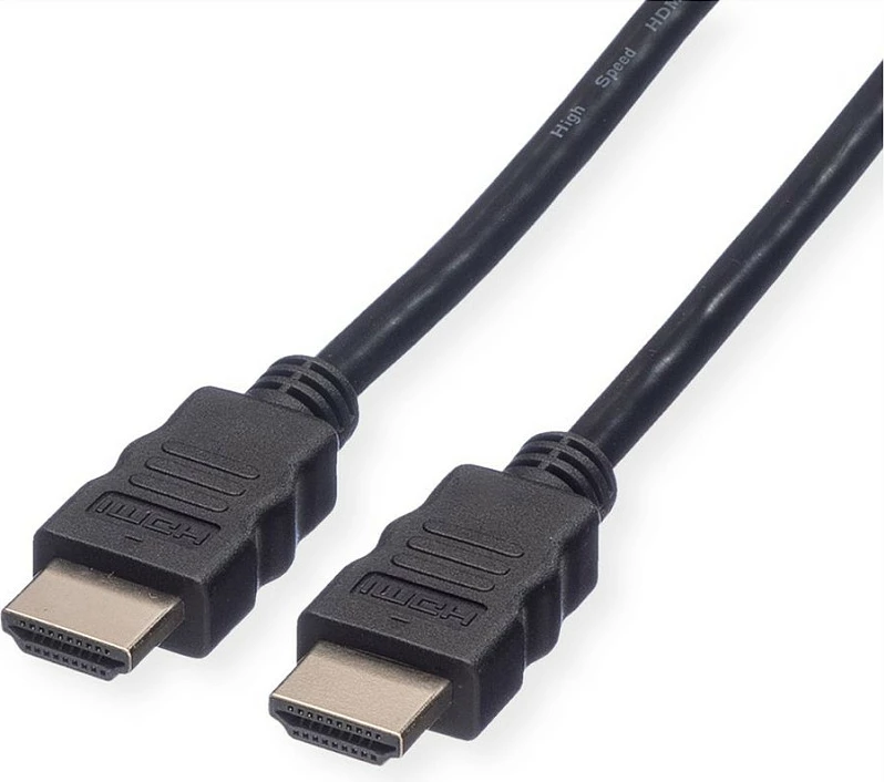 Kabllo HDMI ROLINE 11.45.5733, 3 m, High Speed me Ethernet, 4K@60Hz, ARC, e zezë
