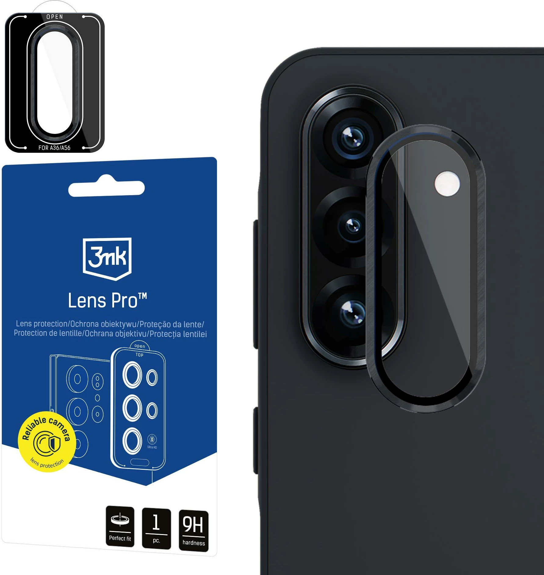 Mbrojtës xhami për kamerë, 3mk Protection, për Samsung Galaxy A36 5G