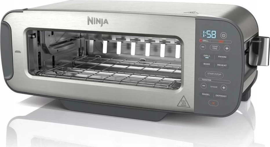 Toster Ninja ST202EU, 32L, inox, 1500W, argjendtë