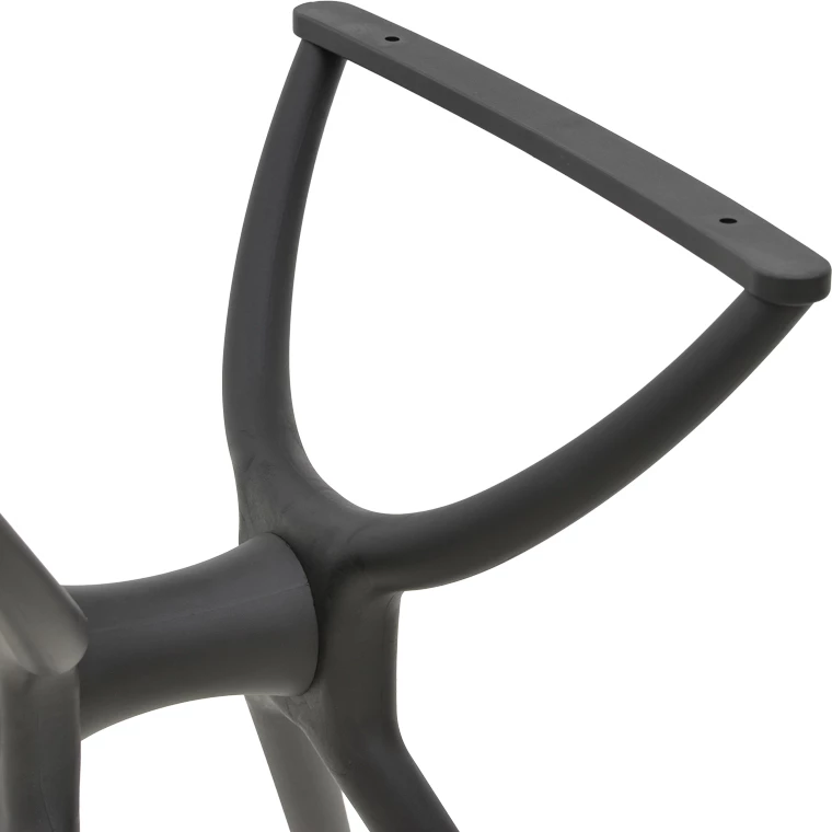 Bazë tavoline Herno, e zezë, 60x61x73cm