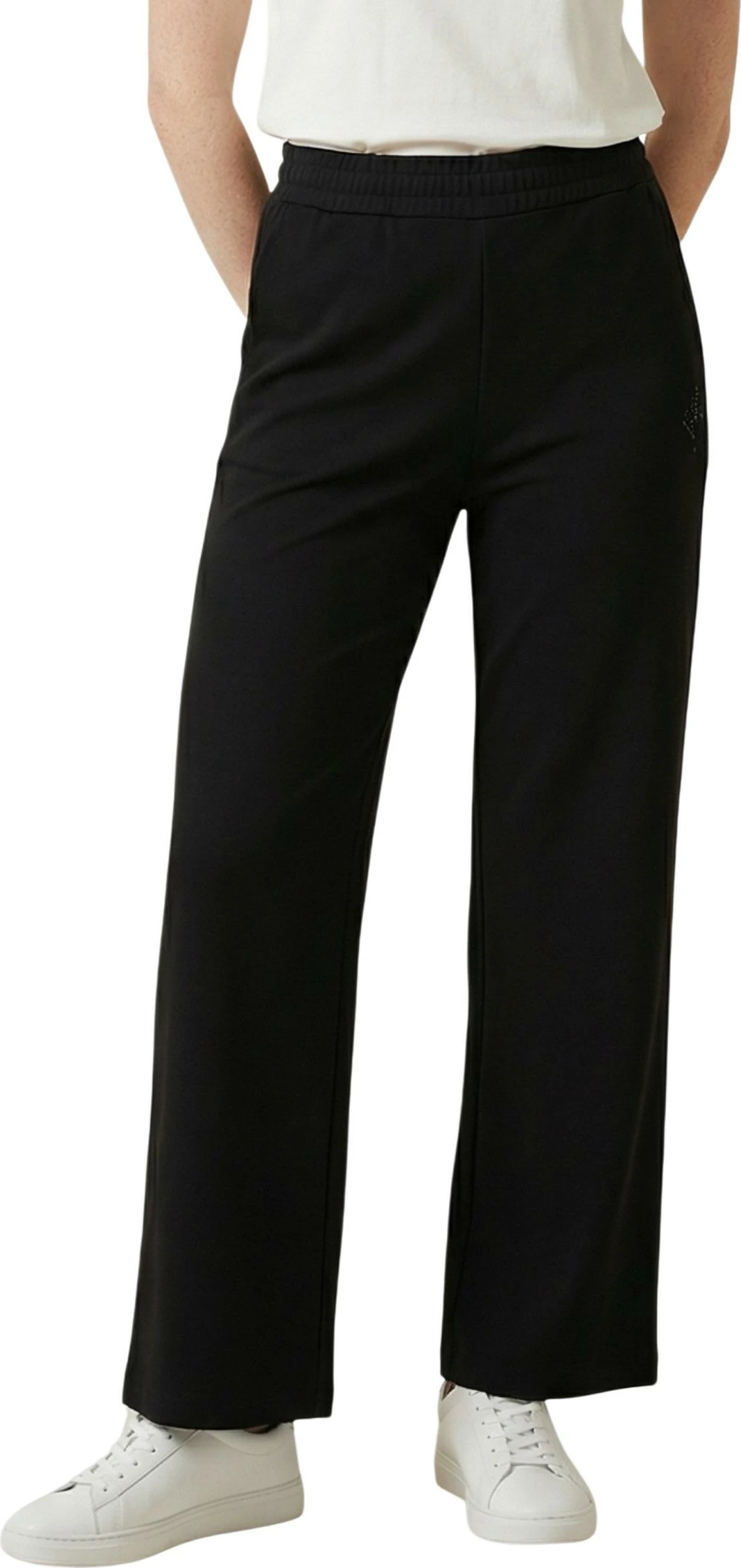 Pantallona sportive për femra Armani Exchange XW002840 AF21298, të zeza