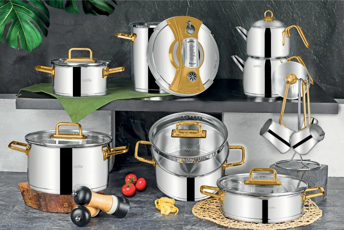 Set tenxheresh (18 pjesë), Hermia Concept, Asis4064