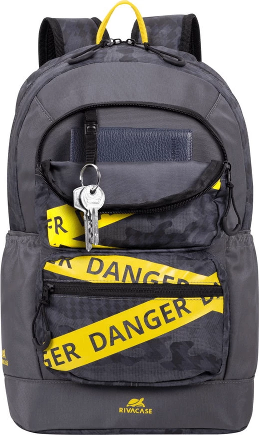 çantë shpine RIVACASE 5421 Erebus 14L waterproof, për laptop/tablet deri 10.1", gri