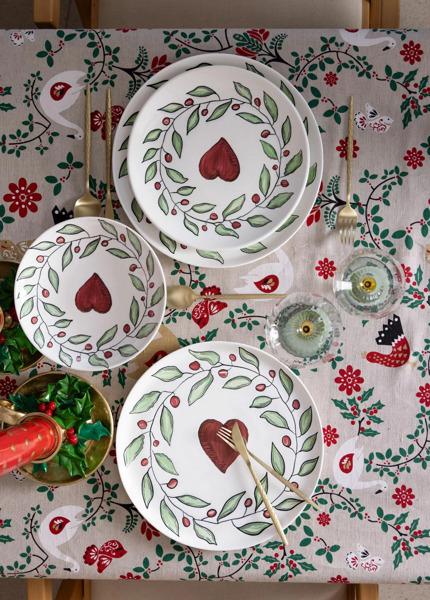 Set pjatash ëmbëlsirash (6 copë), Hermia Concept, LUV0002