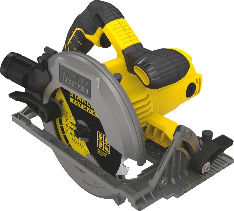 Sharrë rrethore Stanley FME301K 1650W, disk 190 mm, prerje 66 mm, me kuti