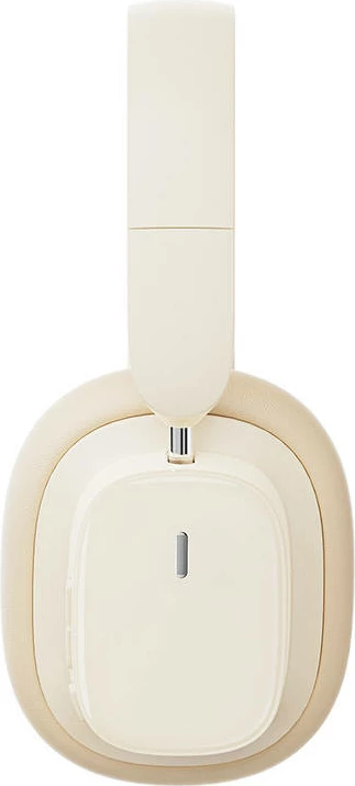 Kufje wireless Baseus Bowie H1i, ANC, Bluetooth 5.3, 40mm, Hi-Res Audio, deri 100h bateri, USB-C, të bardha