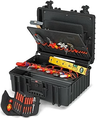 Kasë veglash Knipex 00 21 36, polipropilen, 510mm, e zezë