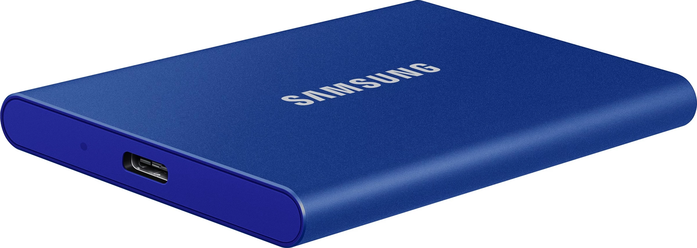 SSD portabël Samsung T7, 2 TB, USB Type-C, 3.2 Gen 2, Blu