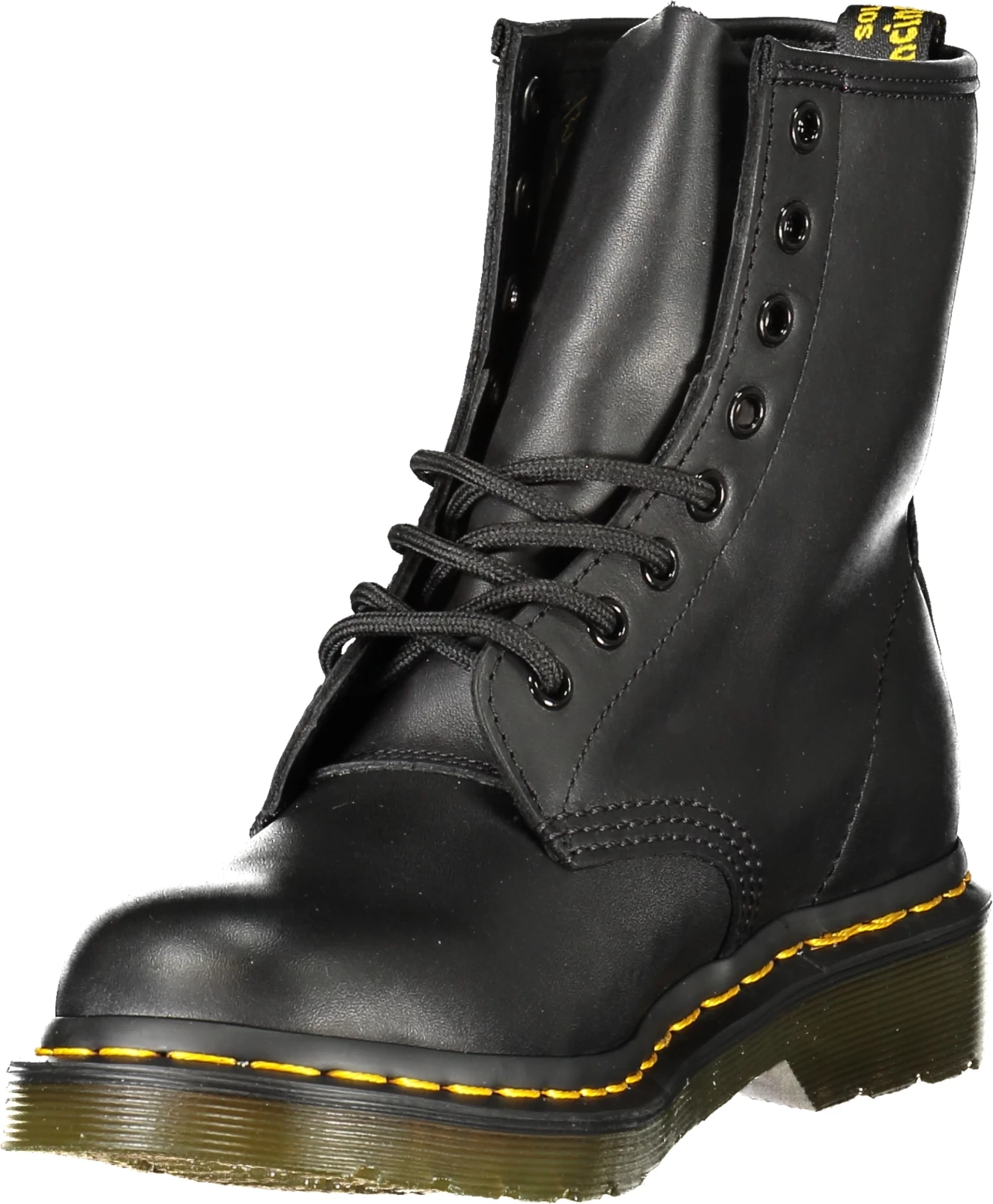 Çizme DR. MARTENS 1460 Greasy femra, të zeza