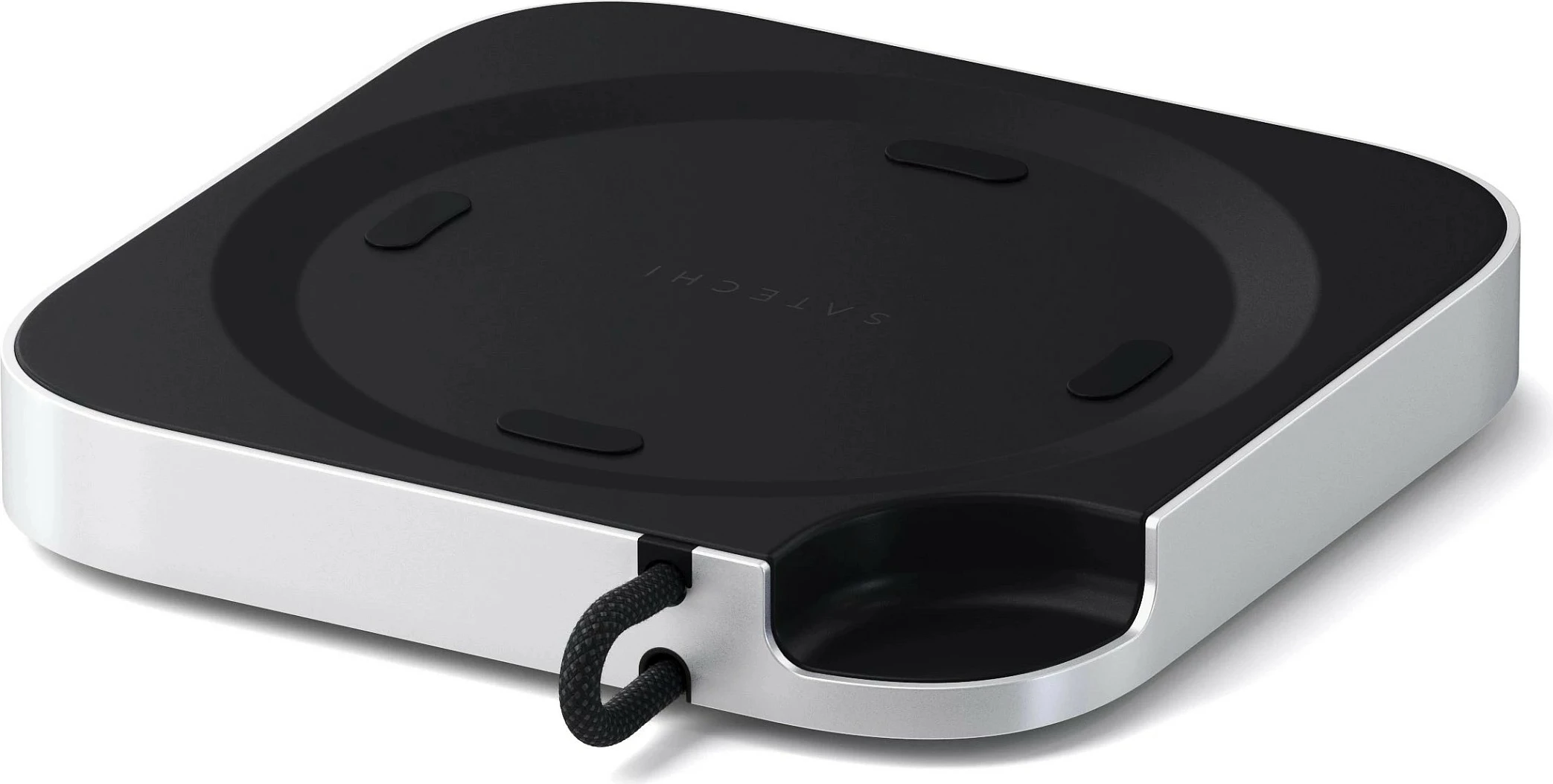 Hub me stand Satechi ST-GNMMES për Mac mini (M4), argjendtë