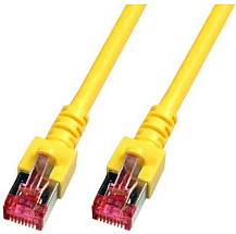 Kabllo rrjeti EFB Elektronik Cat6 RJ45 30 m, S/FTP, e verdhë