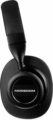 Kufje Modecom MC-1001HF Bluetooth me ANC, mikrofon, 16h, të zeza (me kabllo + adapter avioni)