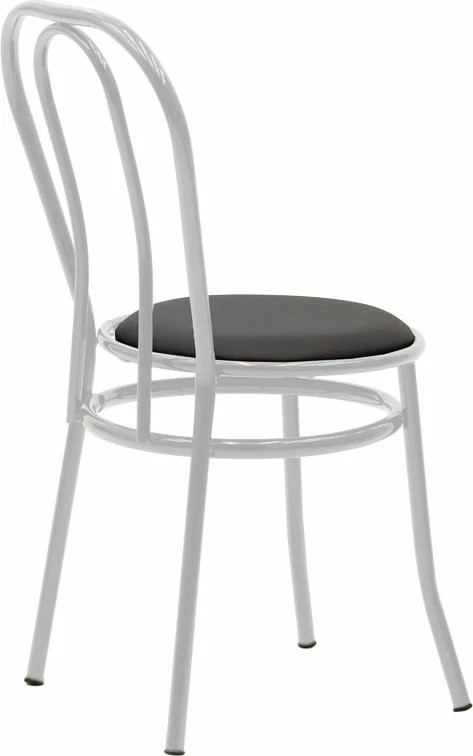 Karrige Vienna pu, metal, e zezë-bardhë