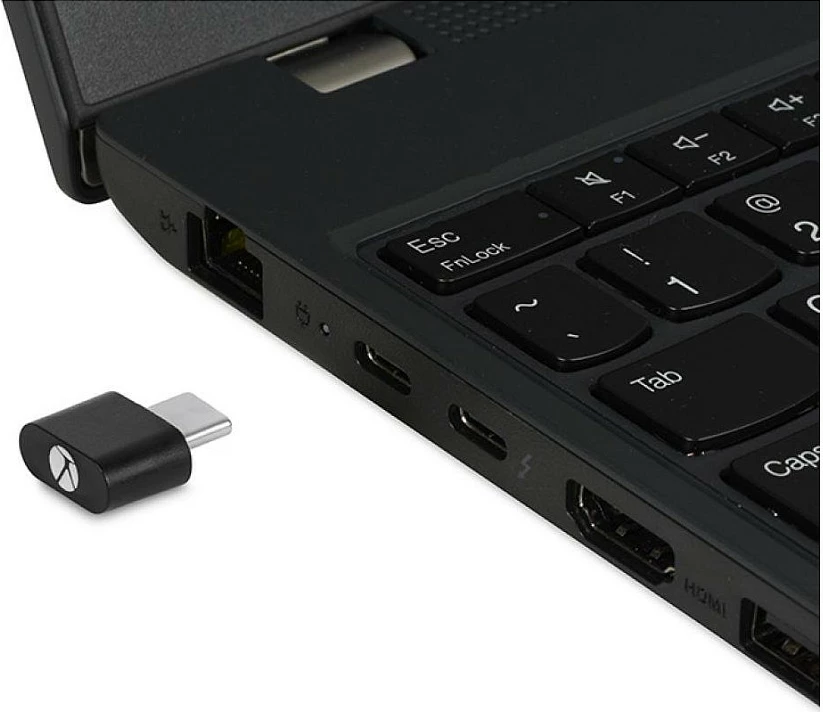 Maus BakkerElkhuizen FastForward, vertikal, wireless + me kabllo, 8 butona, USB-C, Bluetooth 5.1, gri/verdhe 8