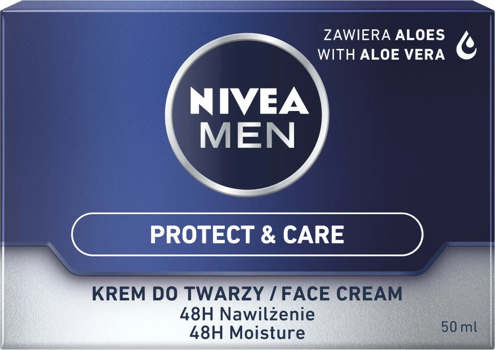 Krem fytyre për meshkuj Nivea Men Protect & Care Intensively Moisturizing, 50ml