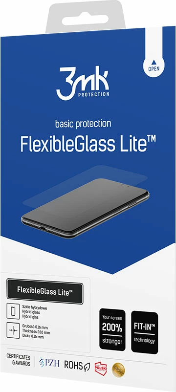 Xham mbrojtës FlexibleGlass Lite 3mk për HTC Desire 820