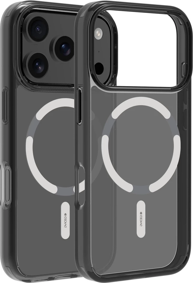 Dviced MagSafe iPhone 17 Pro smoke case Silver