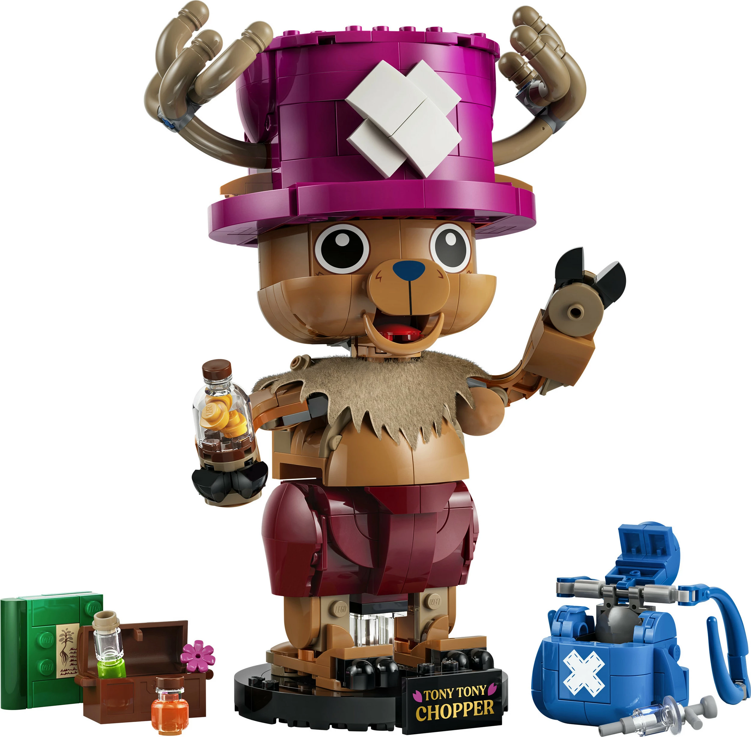 Set LEGO One Piece 75643 Tony Tony Chopper, 577 copë, 9+, shumëngjyrësh