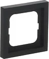 Kornizë për prizë/ndërprerës Busch-Jaeger 1754-0-4419, 1 modul, 80x80mm, e zezë