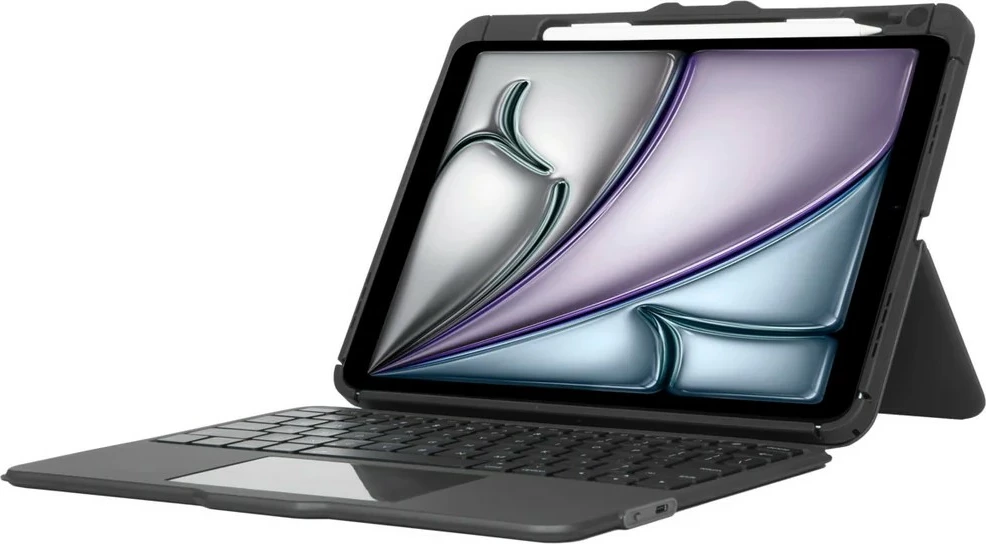 Kasë me tastierë Bluetooth Targus për iPad Air 11 inç, AZERTY, e zezë