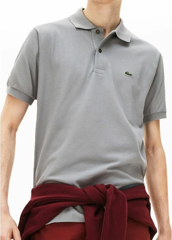 Polo maicë Lacoste për meshkuj, gri